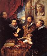 Peter Paul Rubens The Four Philosophers Spain oil painting artist
